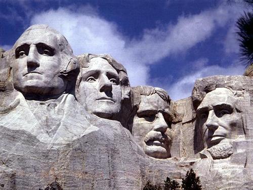 mount rushmore fifth face. Mount Rushmore only has four